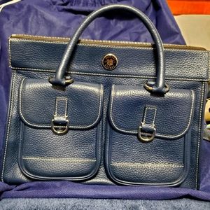 Donney & Burke Navy Blue Purse